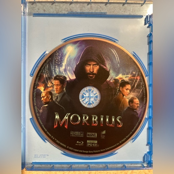 Marvel Morbius Blu-ray + DVD + Digital - Blue and Black - Picture 2 of 3
